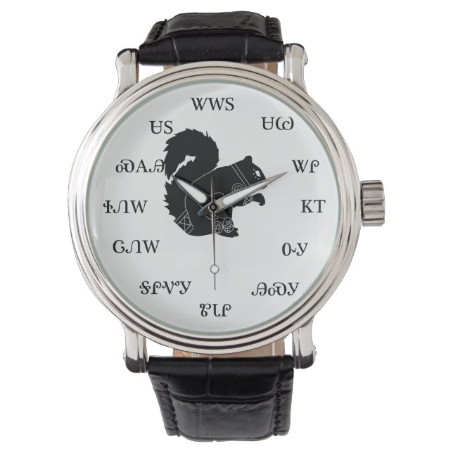 Relógio De Pulso Cherokee Squirrel Watch (Frente)