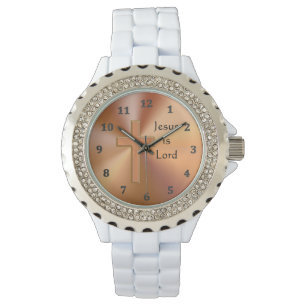 Relógio De Pulso Christian Watts for Women Rhinestones Watch