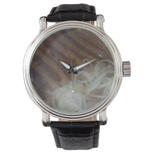 Relógio De Pulso CHURRASCO_Bangers_And_Onions,_Wrist_Watch
