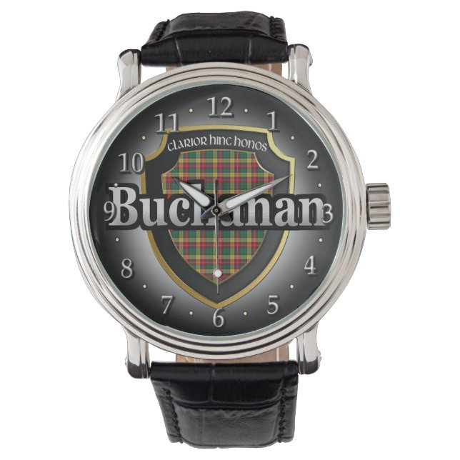 Relógio De Pulso Clan Buchanan Scotland Celebration Watch (Frente)