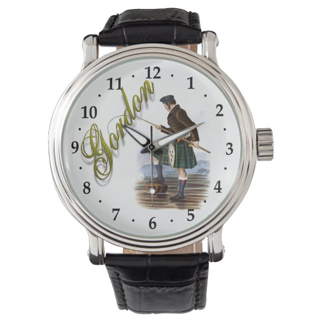 Relógio De Pulso Clan Gordon Scottish Dream Watch (Frente)