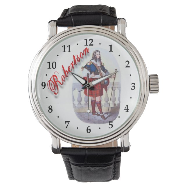 Relógio De Pulso Clan Robertson Scottish Dream Watch (Frente)