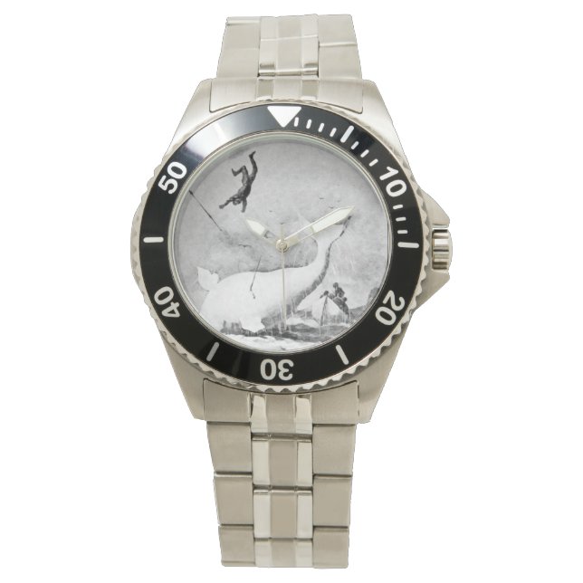Relógio De Pulso Classic Moby Dick Watch (Frente)