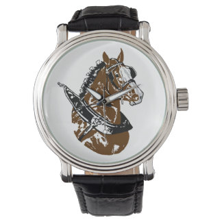 Relógio De Pulso Clydesdale Draft Horse Watch