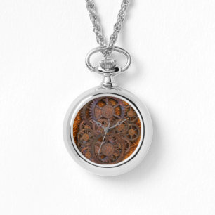 Relógio De Pulso Cogs Rusty Steampunk