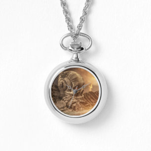 Relógio De Pulso Crânio Surreal