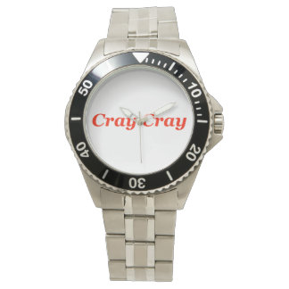 Relógio De Pulso Cray Cray Crazy Indo A Loucos Loucos! Bull Wild An