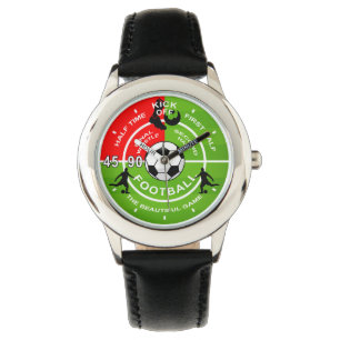 Relógio De Pulso Crianças, Futebol Match, Futebol Watch