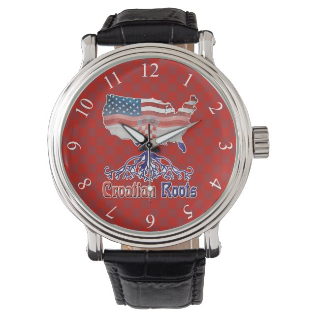 Relógio De Pulso Croata American Roots Watch (Frente)