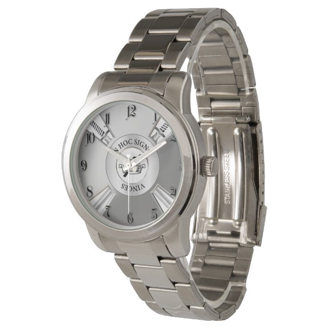 Relógio De Pulso Cruzamento Masônico (Angular)