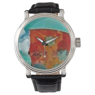 Relógio De Pulso Custom reloj blue