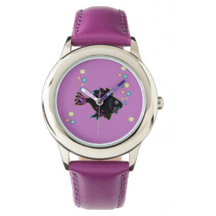 Relógio De Pulso Cuz Neon Fish Watch