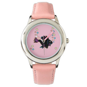 Relógio De Pulso Cuz Neon Fish Watch