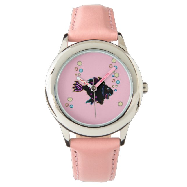 Relógio De Pulso Cuz Neon Fish Watch (Frente)