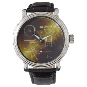 Relógio De Pulso Dados do registro dourado do explorador