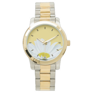 Relógio De Pulso Daisy Watch Classic Wildflower Daisy Wrist Watch
