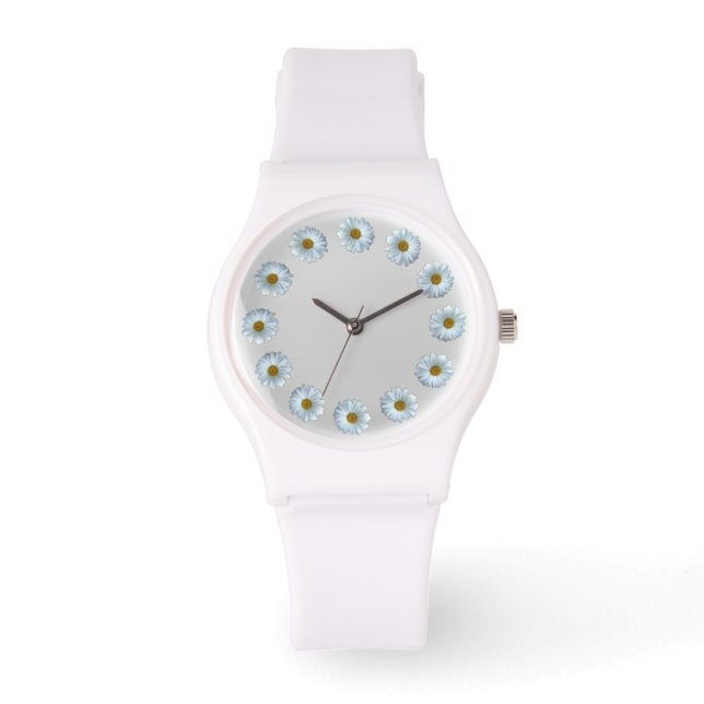 Relógio De Pulso Daisy Watch Classic Wildflower Daisy Wrist Watch (Frente)
