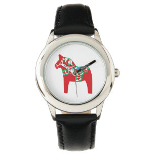 Relógio De Pulso Dala Horse Wrist Watch