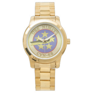 RELÓGIO DE PULSO DE CVN-68 USS NIMITZ