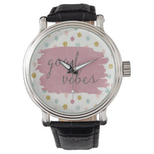 Relógio De Pulso Deco Suave IV Boas vibrações