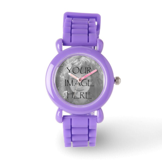 Relógio De Pulso Design a sua própria fotografia (Frente)