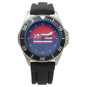 Relógio De Pulso Design do Hawaii State Flag Watch