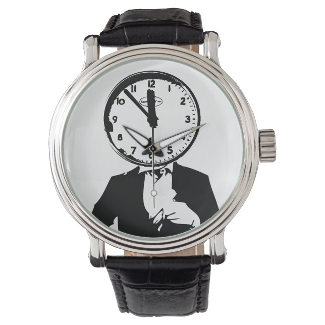 Relógio De Pulso Design do Sr. Clock Face Watch (Frente)