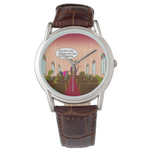 Relógio De Pulso Deus Nunca Nos Dá Mais Do Que Podemos Lidar