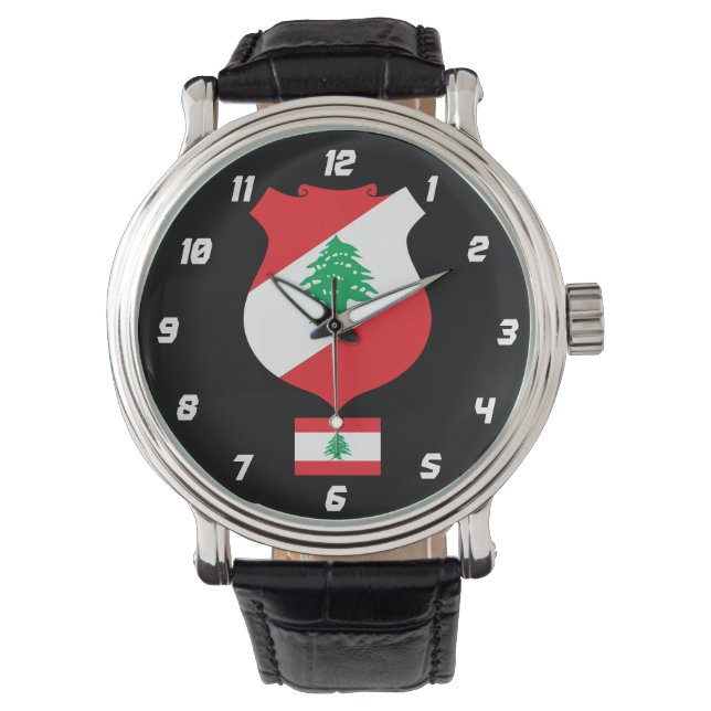 Relógio de pulso do costume de Lebanon* (Frente)