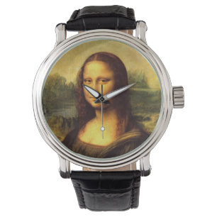 Relógio de pulso do modelo de Mona Lisa