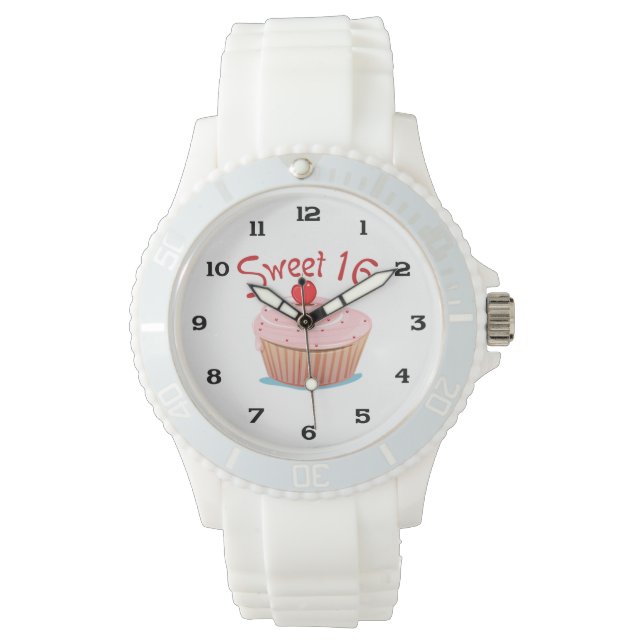 Relógio De Pulso Doce 16 16º Aniversário (Frente)