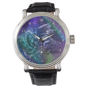 Relógio De Pulso Dragão Colorido Fantasy Orb Wrist Watch