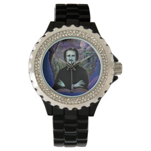 Relógio De Pulso Edgar Allan Poe gótico