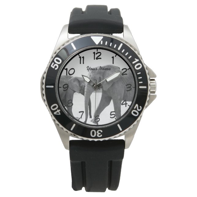 Relógio De Pulso elefante (Frente)