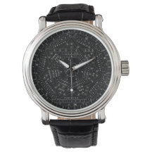 Elite Sigilum Dei Aemeth de John Dee Leather Watch