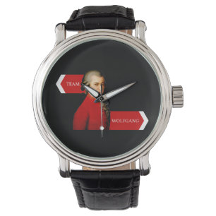 Relógio De Pulso Equipe Wolfgang. Wolfgang Amadeus Mozart