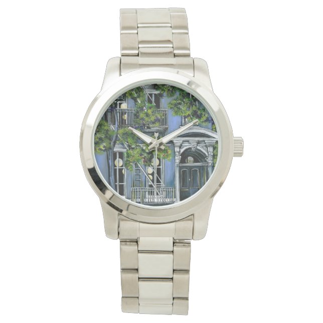 Relógio De Pulso Esferas Luminosas de Dentro (Frente)