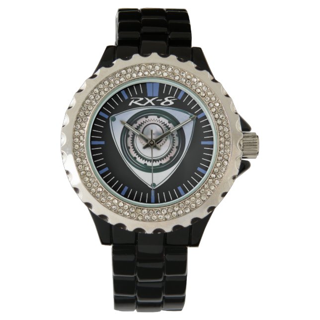 Relógio De Pulso Esmalte, Rhinestone, RX-8 Watch (Frente)
