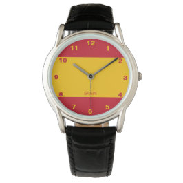 Relógio De Pulso Espanha Flag Watch