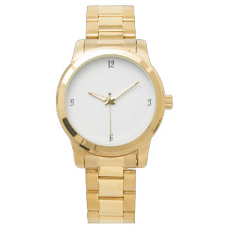 Relógio de Pulso Estilo Pulseira Dourado Antigo