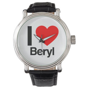 Relógio De Pulso eu amo beryl