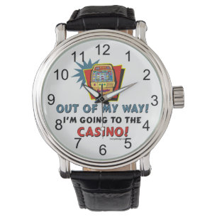 Relógio De Pulso Eu estou indo ao casino!