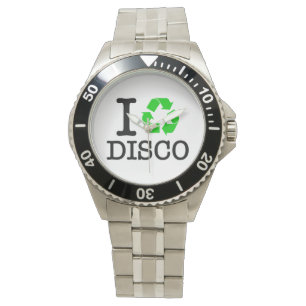 Relógio De Pulso Eu recicl o disco