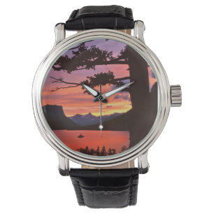 Relógio De Pulso EUA, Montana, Parque Nacional Glacier. Paisagem