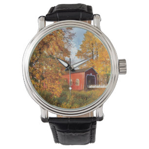 Relógio De Pulso EUA, Oregon. Shimanek Cobriu Ponte Pela Manhã