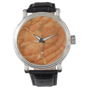 Relógio De Pulso Face Laranja
