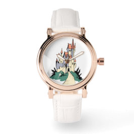 Relógio De Pulso Fairy Tale Weding Princess Castle Watch