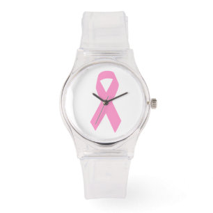 Relógio De Pulso Faixa de Sensibilização Rosa