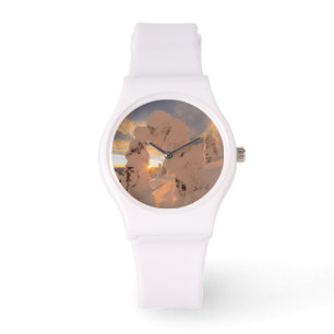 Relógio De Pulso Fantasmas De Neve Na Faixa Do Peixe Branco