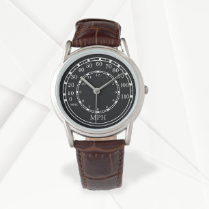 Relógio De Pulso Figura Rev Counter Speedometer